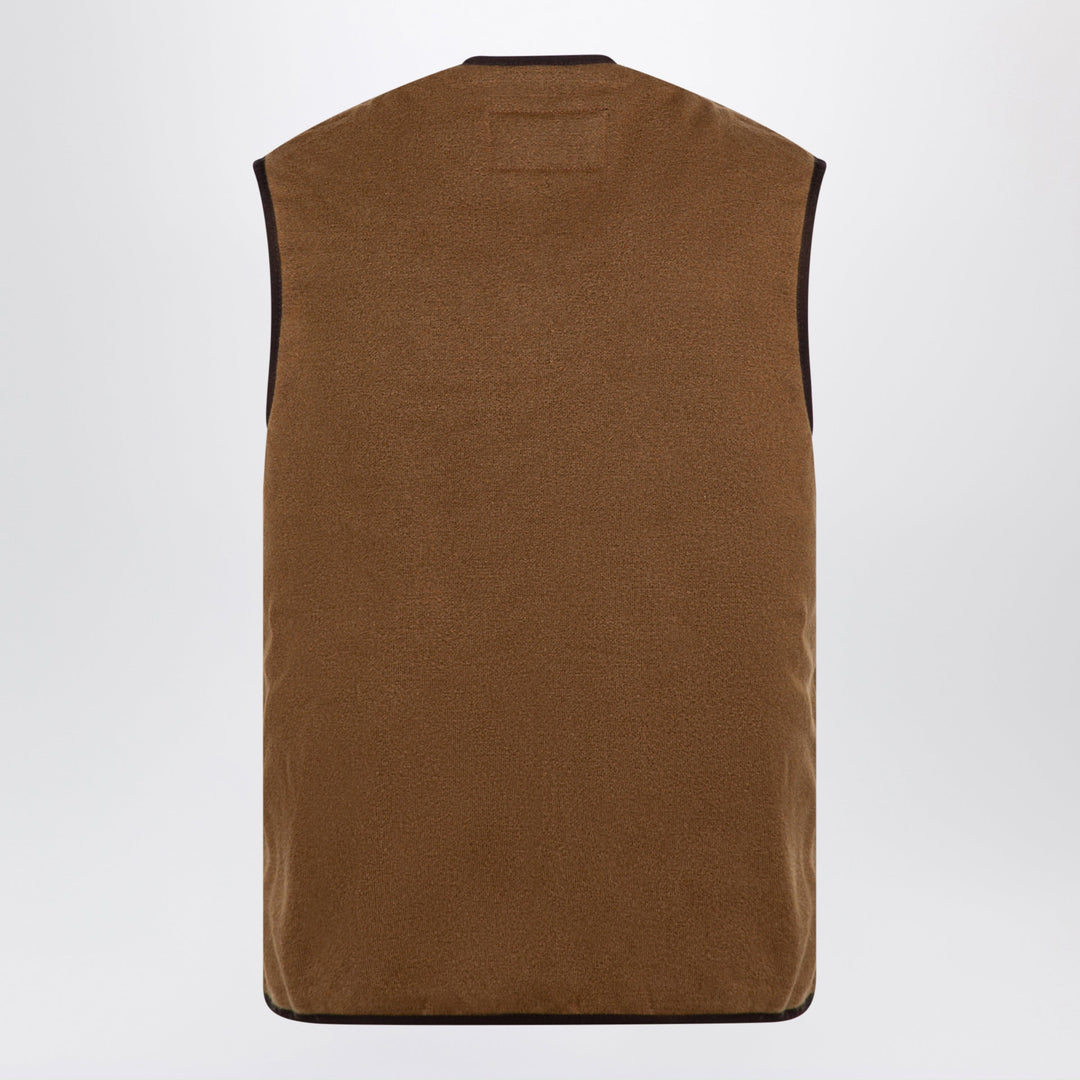 Barbour Chaleco Polar con Cremallera Marrón