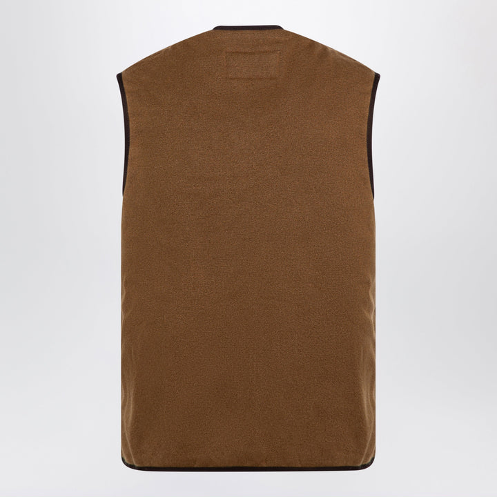 Barbour Chaleco Polar con Cremallera Marrón