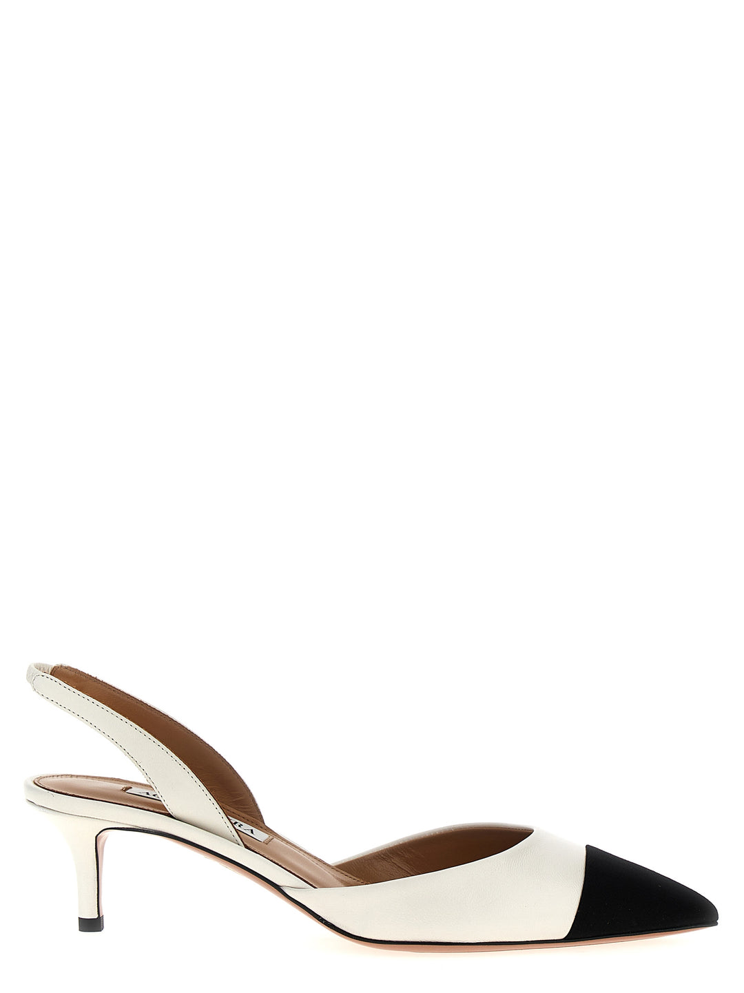 Milanese Pumps White/Black