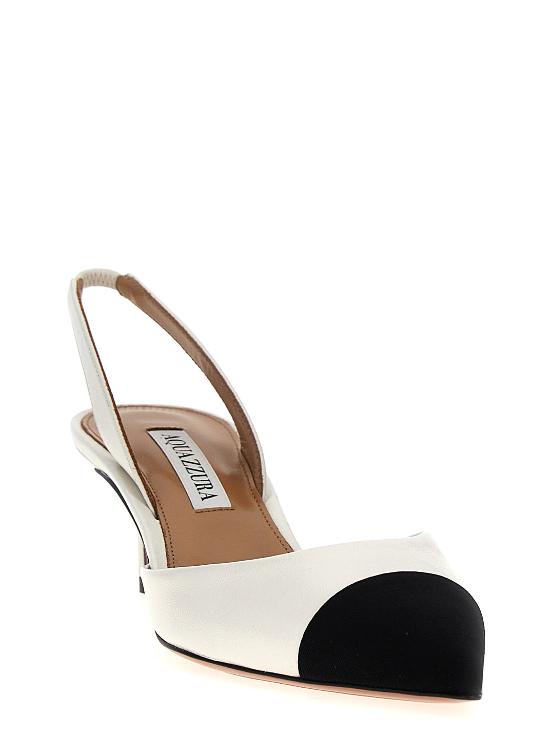 Milanese Pumps White/Black