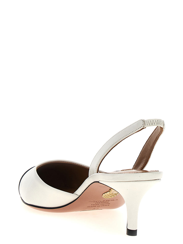 Milanese Pumps White/Black