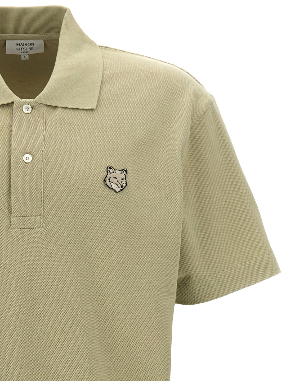 Bold Fox Head Polo Green