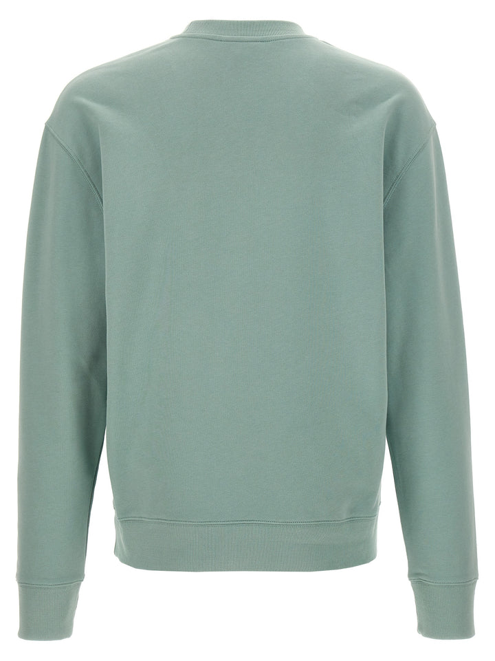 Surfing Fox Sweatshirt Light Blue