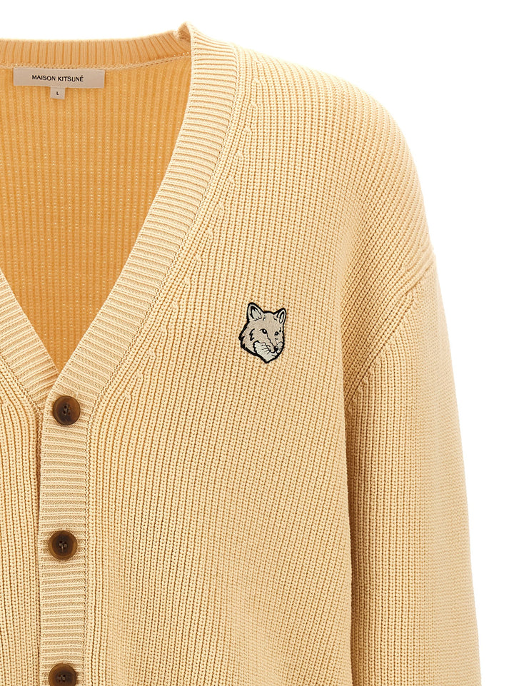 Bold Fox Head Sweater, Cardigans Beige