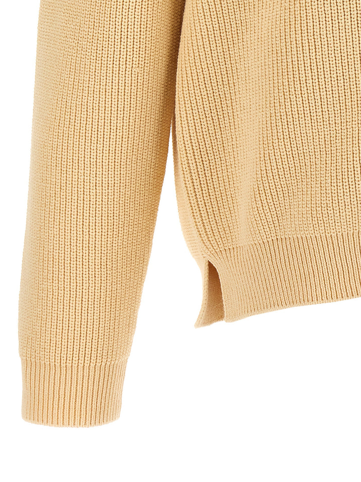 Bold Fox Head Sweater, Cardigans Beige