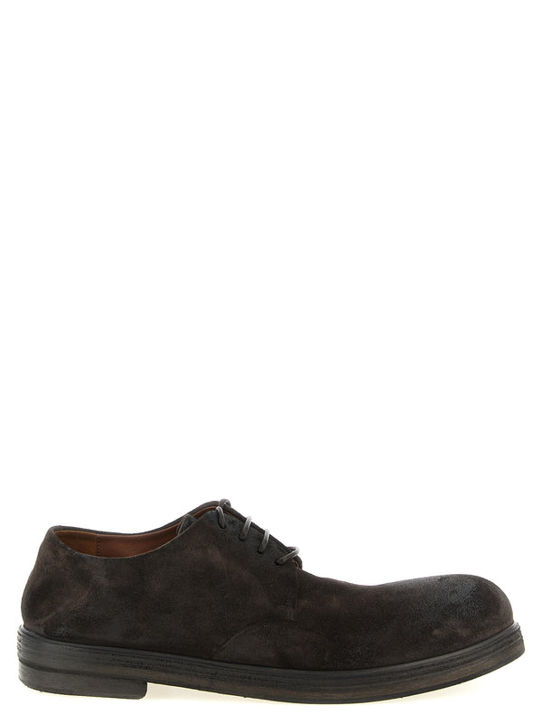 Zucca Zeppa Lace Up Shoes Brown