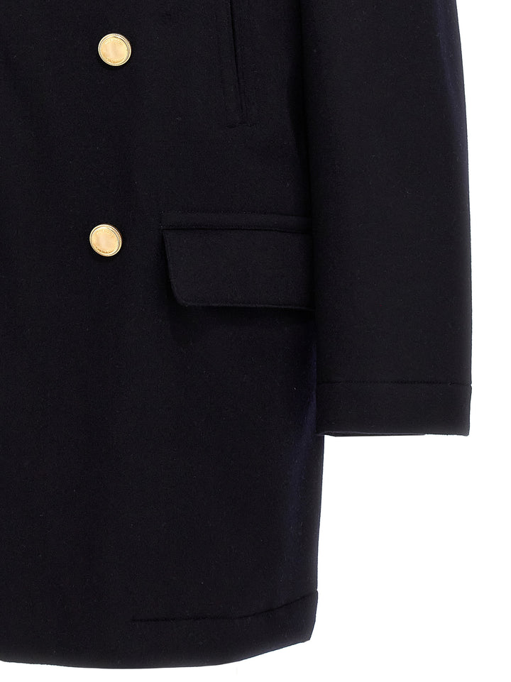 Cashmere Coat Coats, Trench Coats Blue