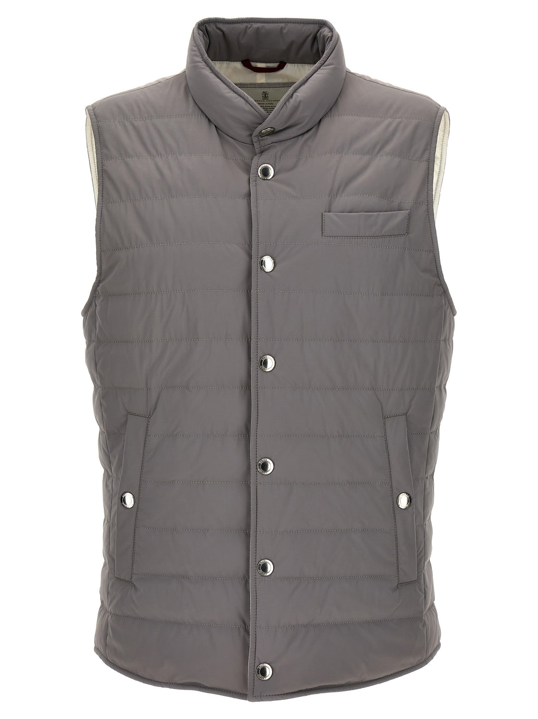 Padded Vest Gilet Gray