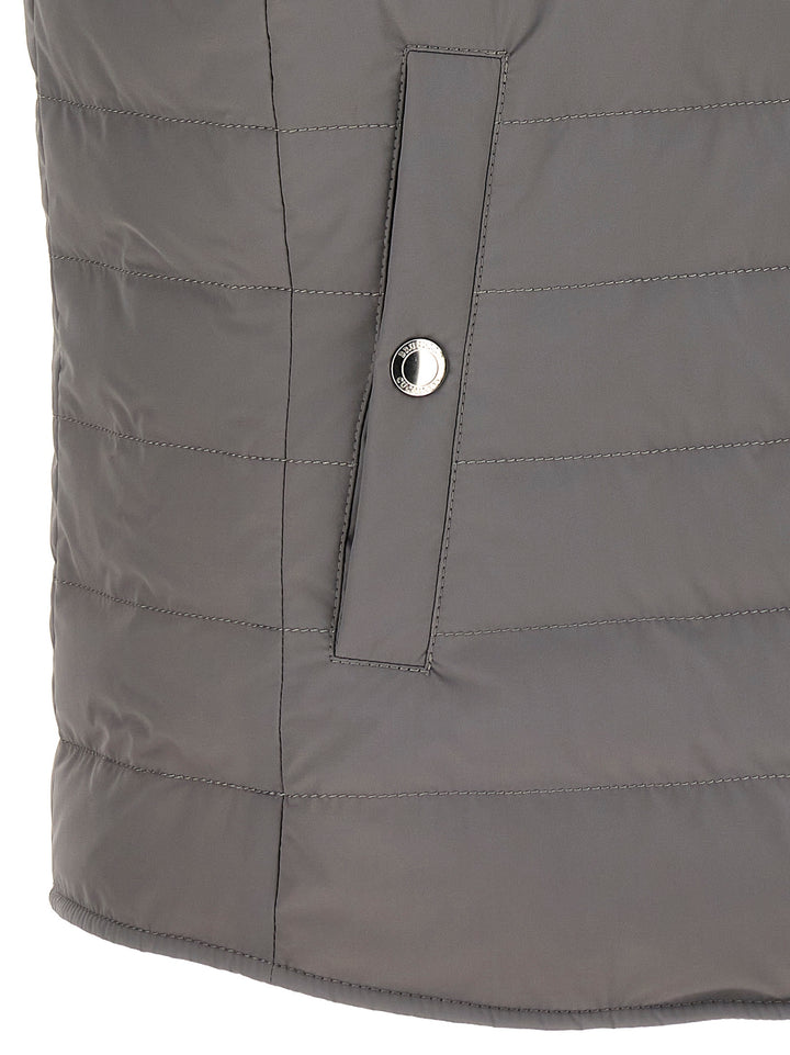 Padded Vest Gilet Gray