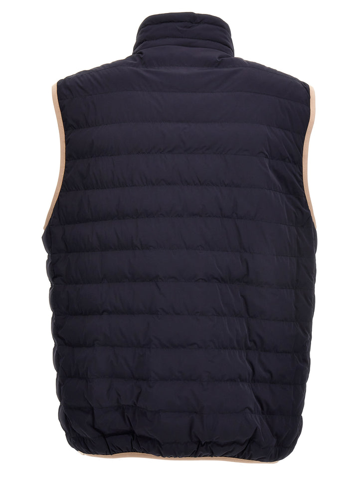 Padded Vest Gilet Blue