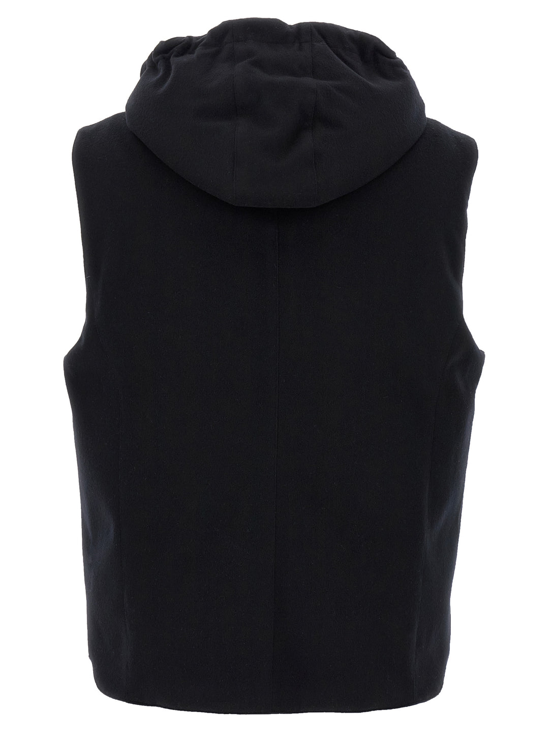 Brunello Cucinelli Padded Wool Vest Gilet - Black | 83b591b6a73370abf0462c75462cd4dde14712a9