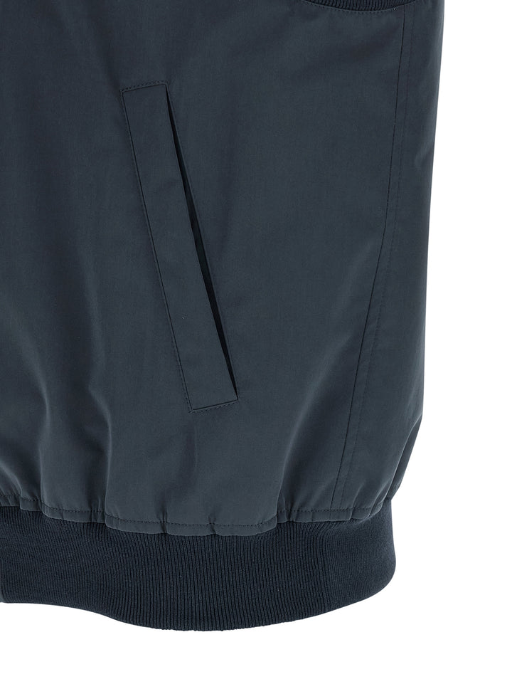 Brunello Cucinelli Thermore® Padded Vest Gilet - Blue | 290d521a837b5d852f93521e3392ab06e03a6e99