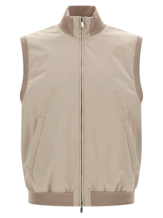 Thermore® Padded Vest Gilet Beige
