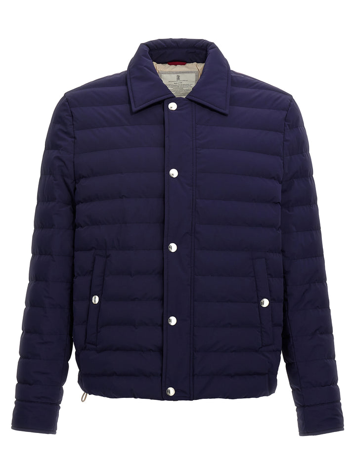 Shirt Down Jacket Casual Jackets, Parka Blue