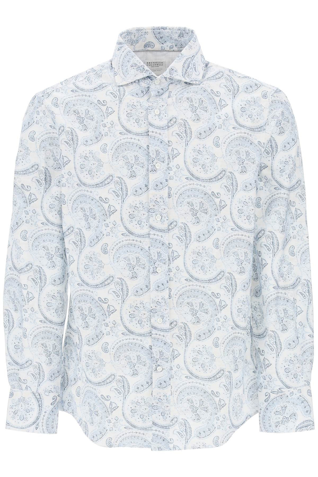 Oxford Shirt With Paisley Pattern