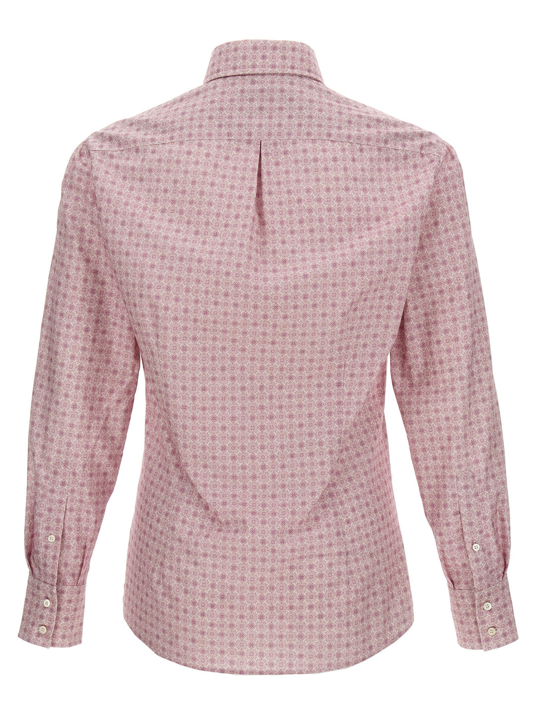 Micro Patterned Shirt Shirt, Blouse Pink