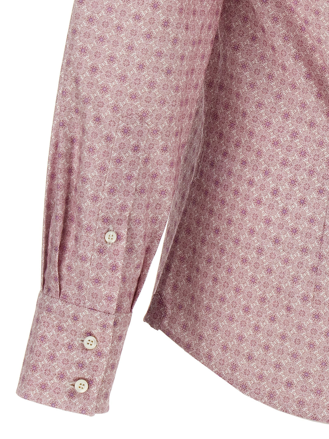 Micro Patterned Shirt Shirt, Blouse Pink