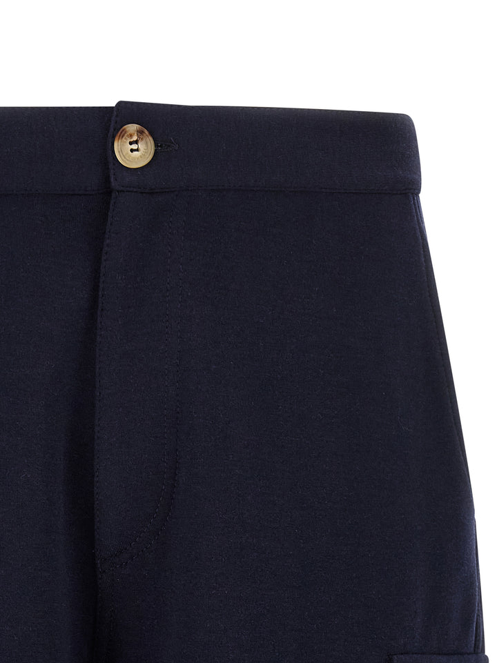 Brunello Cucinelli Cargo Bermuda Shorts Bermuda and Short - Blue | 9005c91a9eab3af01449da121ea42d77b6e46915