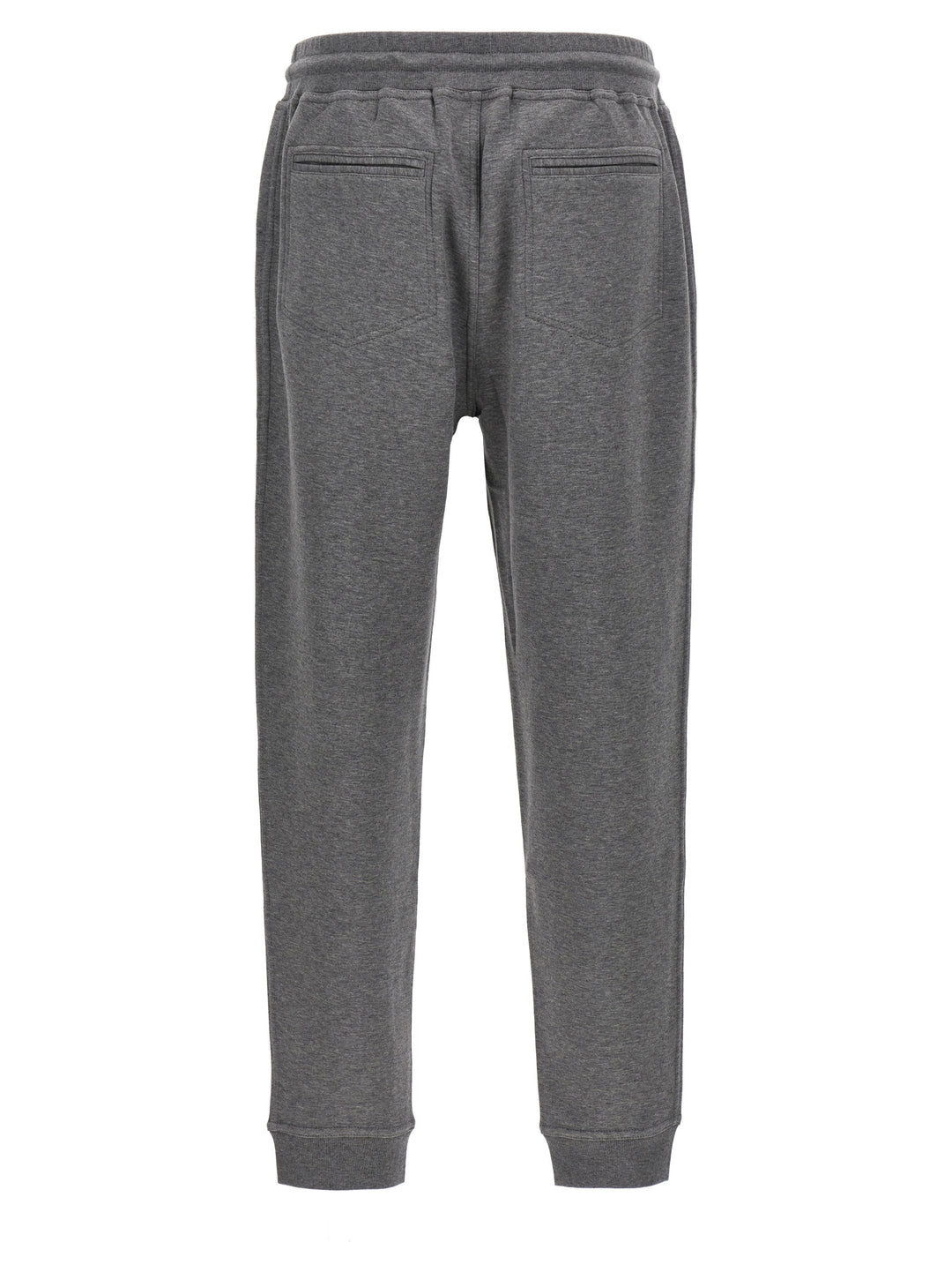 Brunello Cucinelli Cotton Blend Joggers Pants - Gray | 9efcb2a432da60f82b1a9034cc5160ab13d9b542
