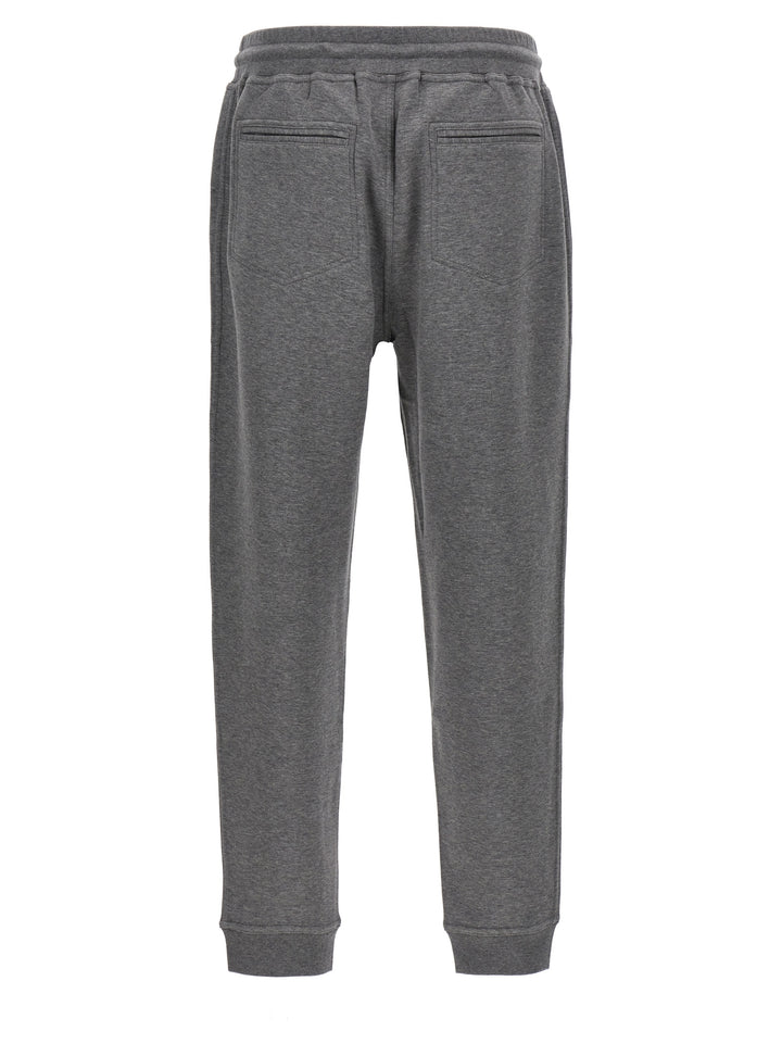 Brunello Cucinelli Cotton Blend Joggers Pants - Gray | 9efcb2a432da60f82b1a9034cc5160ab13d9b542