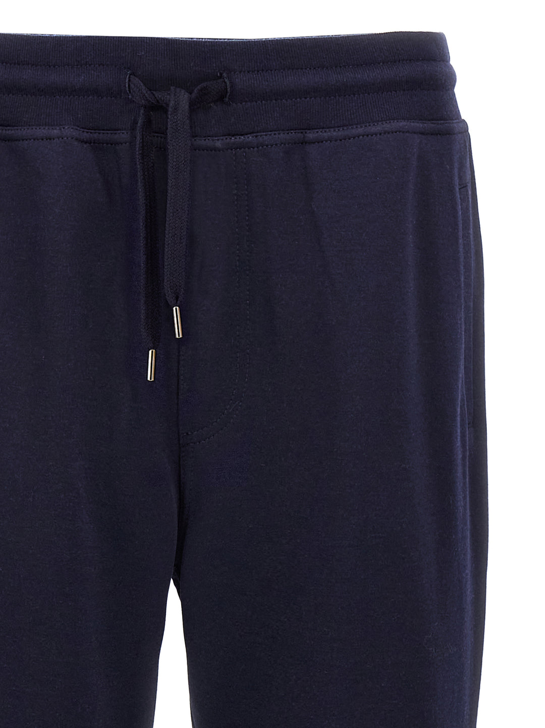 Brunello Cucinelli Cotton Blend Joggers Pants - Blue | c5c5c76d005bd082a77a01795c10a4474eae1bac