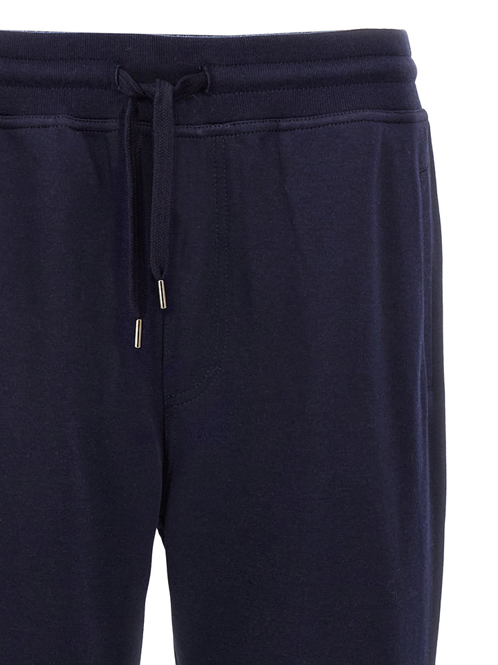 Brunello Cucinelli Cotton Blend Joggers Pants - Blue | c5c5c76d005bd082a77a01795c10a4474eae1bac