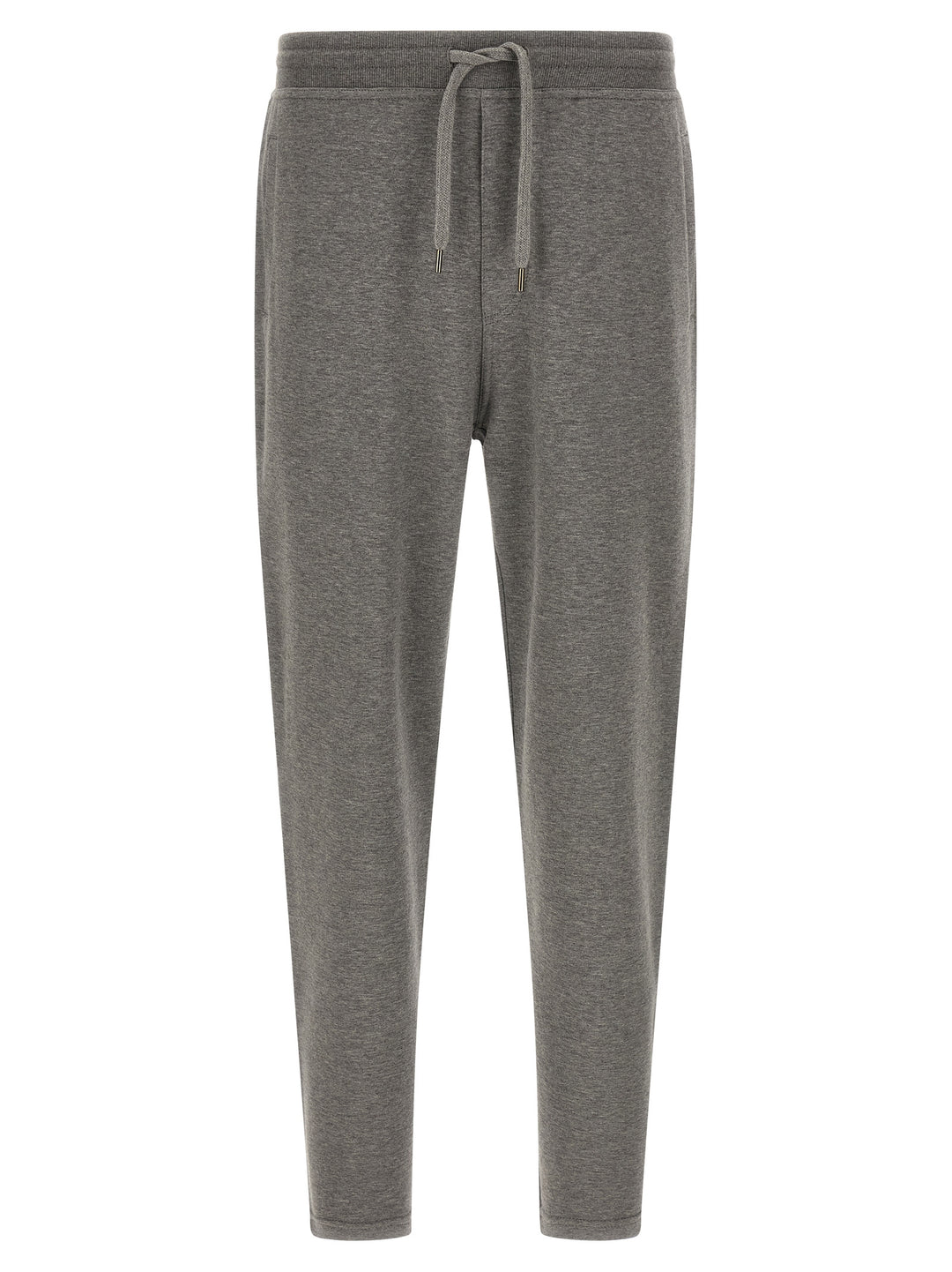 Brunello Cucinelli Cotton Blend Joggers Pants - Gray | 02334552857e3330be14481139ed9149c0f4aae4