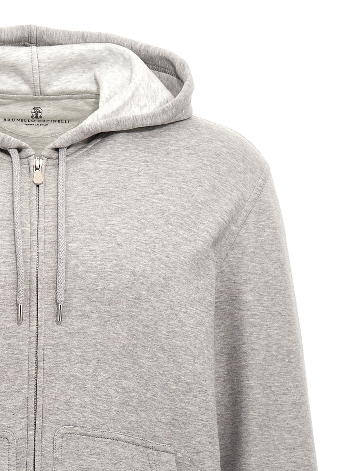 Hoodie Sweatshirt Gray