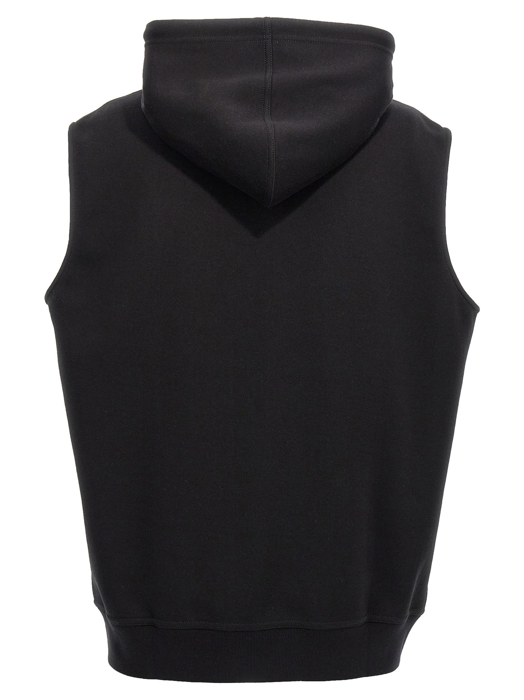 Hooded Vest Gilet Black