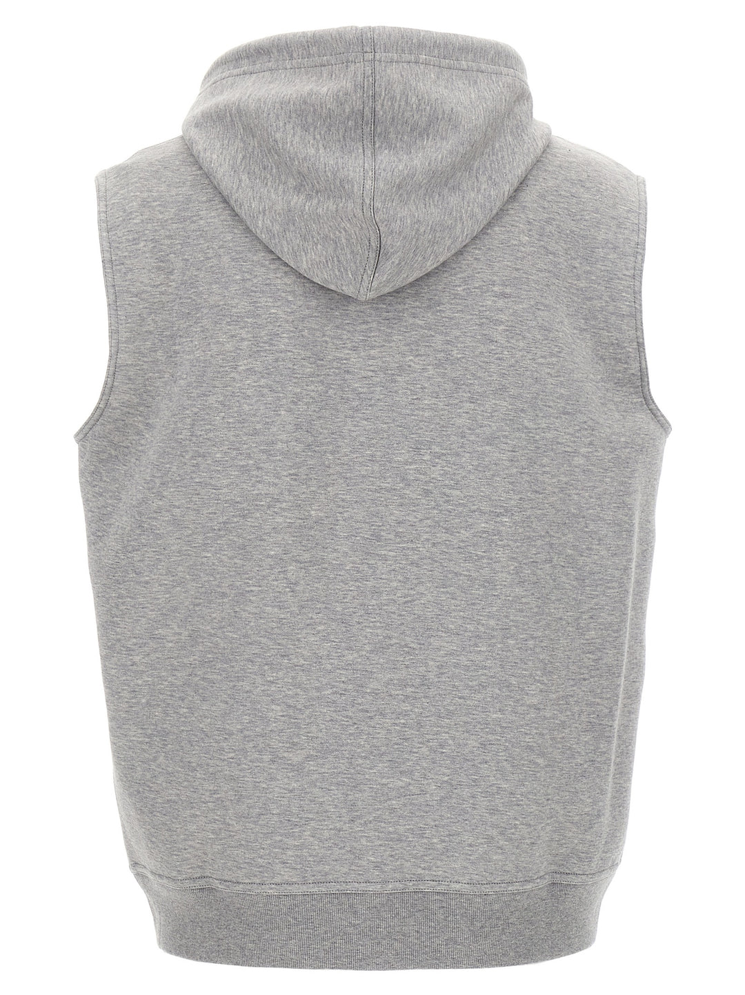 Hooded Vest Gilet Gray