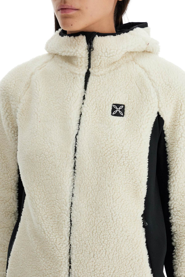 Felpa Con Zip Sherpa