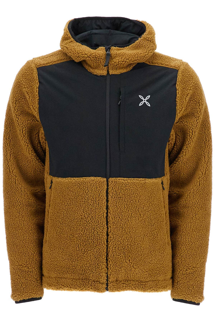 Sherpa Zip Up Hoodie With Hood And