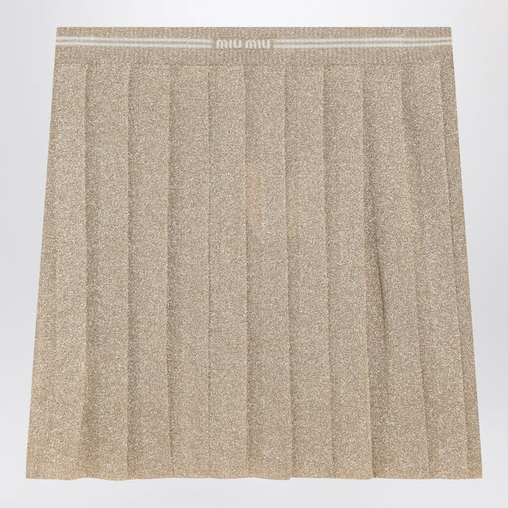 Miu Miu Skirts - Metal | 25a8ea46e2b40bc565337f19b6ca46ab453a5736