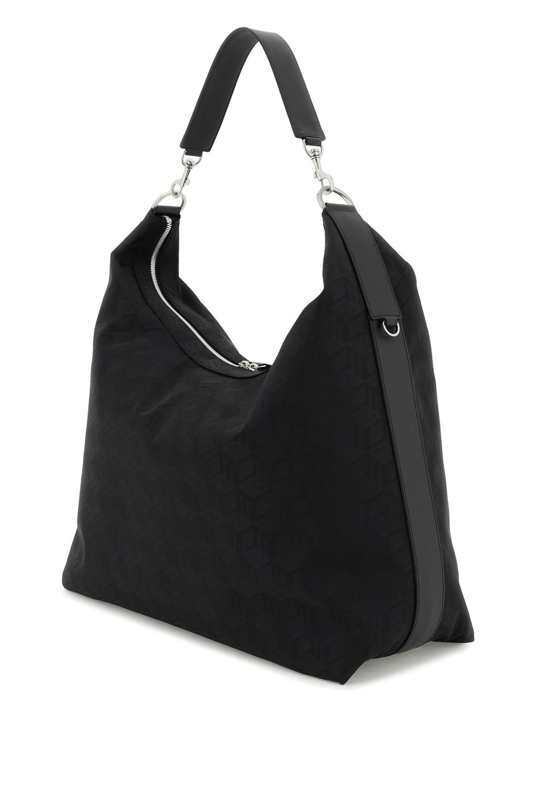 Cubic Jacquard Xl Hobo Bag