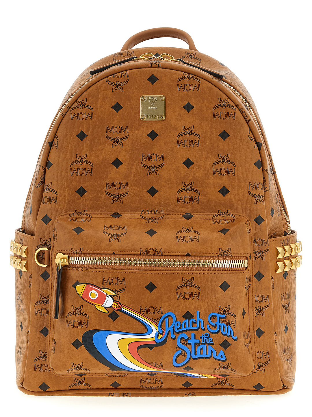 Mcm Stark Backpacks & Travels - Brown | fe0f787fb2e33a4e87f0bfb21f81ea4e40955d3b