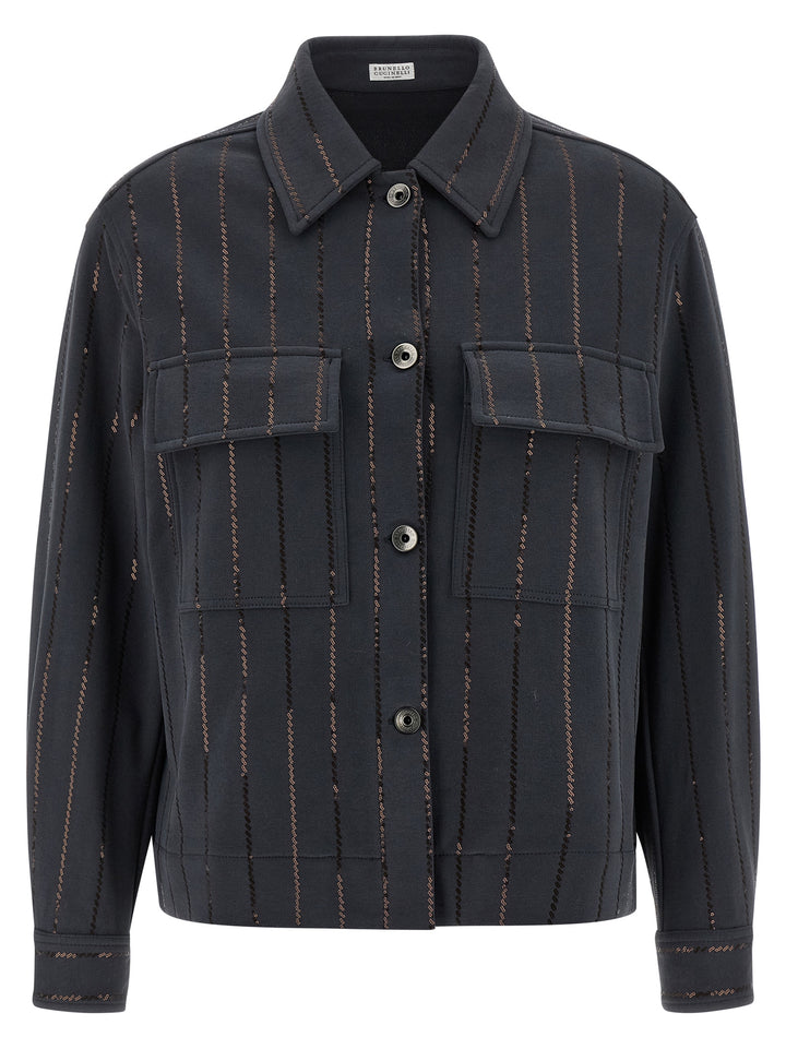 Brunello Cucinelli Sweatshirt Sweaters and Cardigans - Blue | 4bace8b167e49db6c7564b04ef9cb3e0395b3674