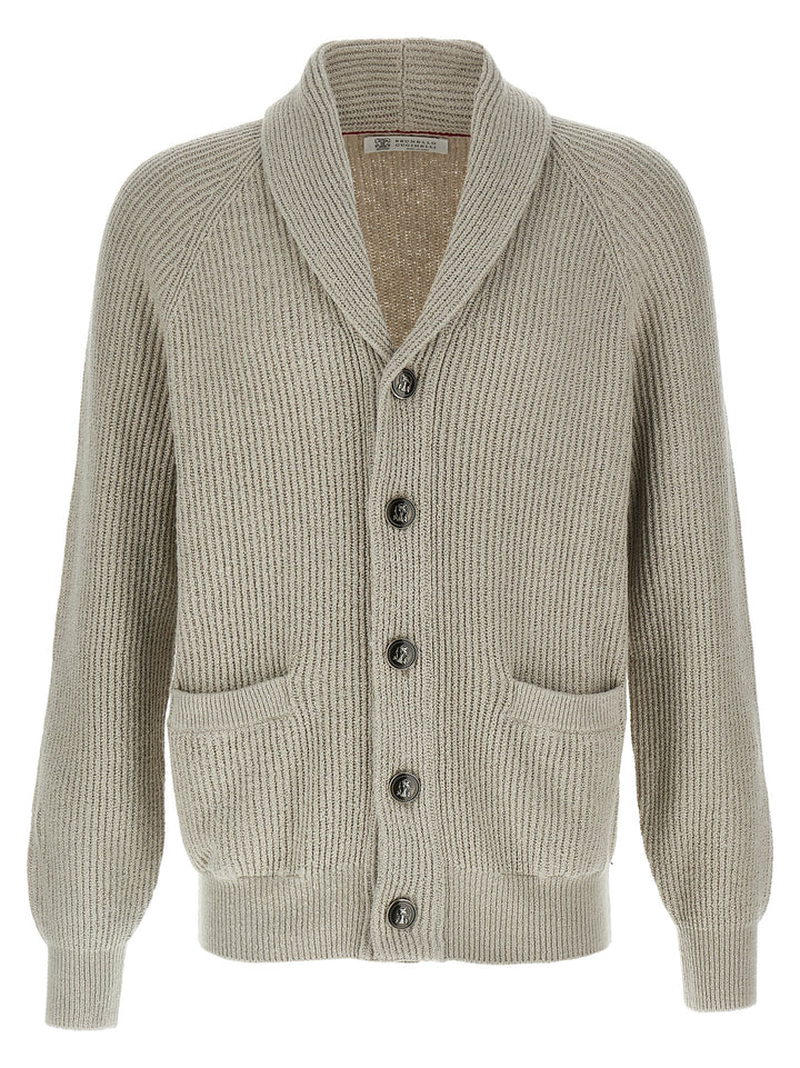 Shawl Cardigan Sweater, Cardigans Beige