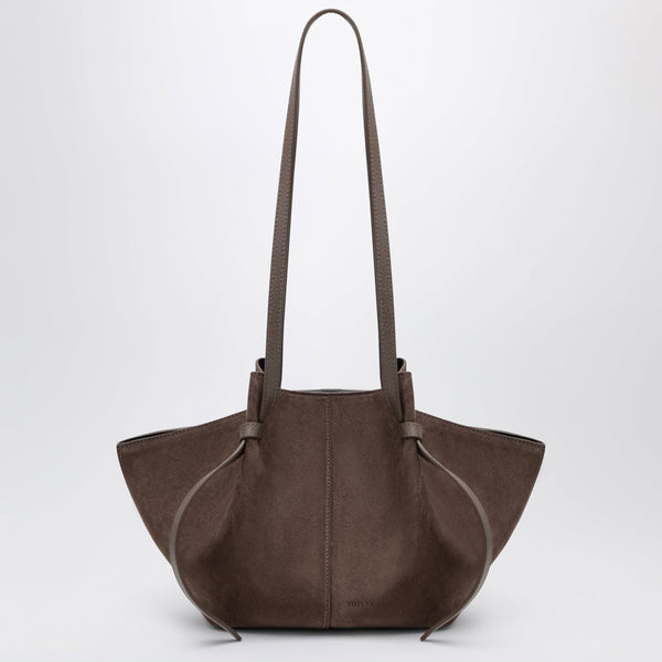 Mochi Bag In Nutmeg Suede Leather