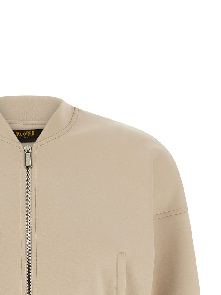 Moorer Tija Sweatshirt - Beige | 1f445a4133c4a282c30f16fc7a5a692c919827f1