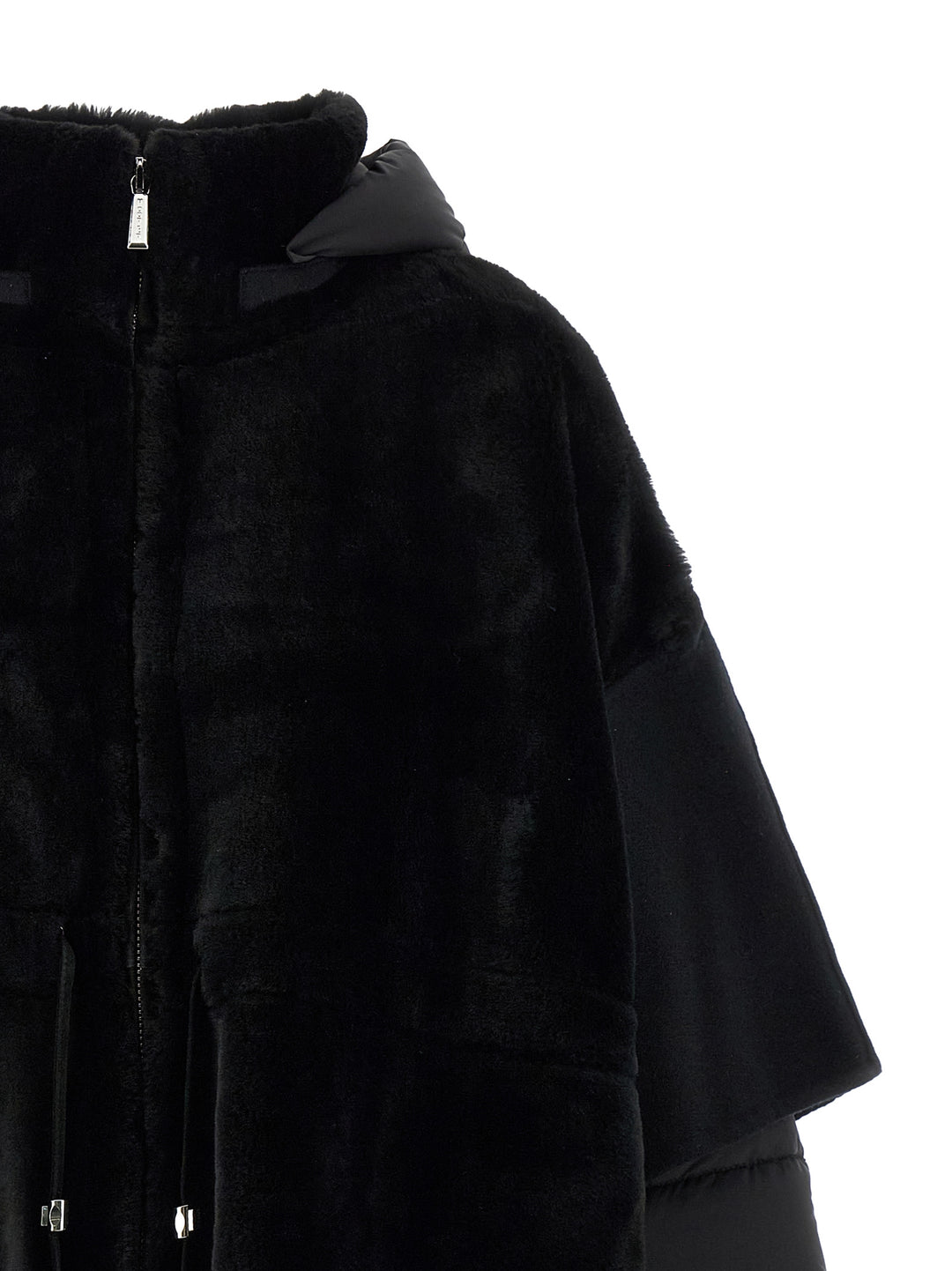 Moorer Raja Puffer Jackets - Black | 93cad15a6eb638f7623c8abbcc24bef28efb5f7a