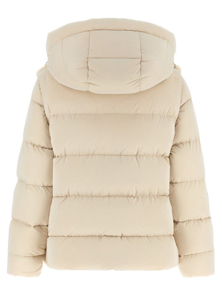 Moorer Morzine Puffer Jackets - White | c4e4a988fb4a348e708df15df09574230ec86cf3