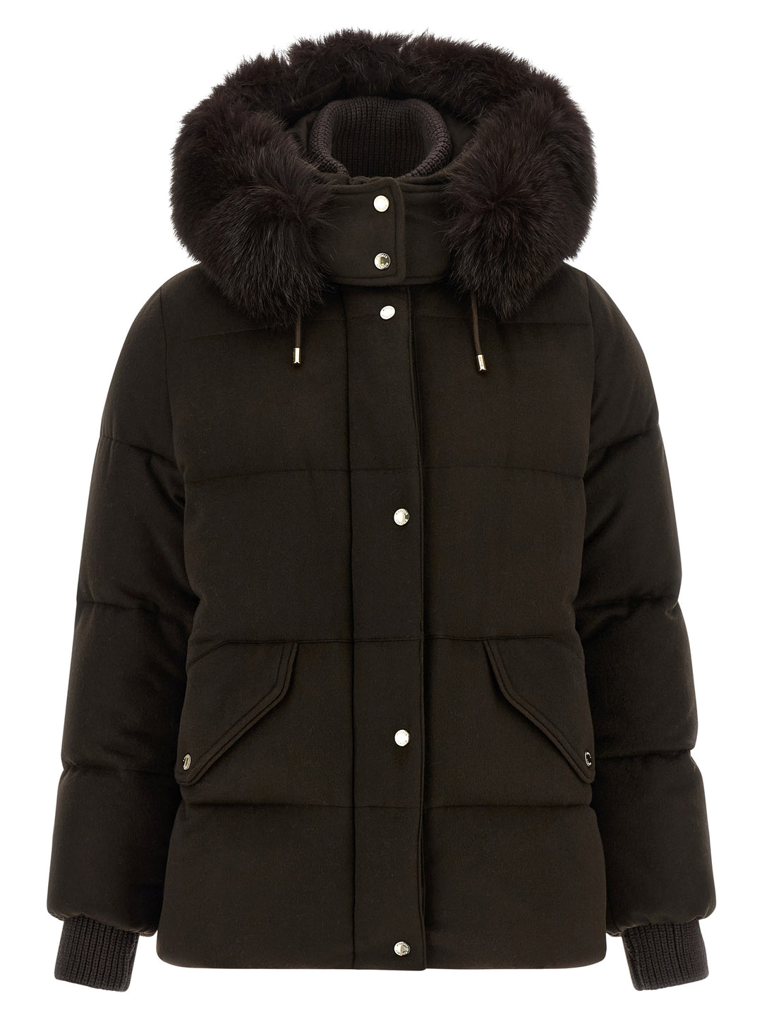 Moorer Attica Puffer Jackets - Brown | 7e8e963c3f17795a51ffa809bcf7f3153da2a376