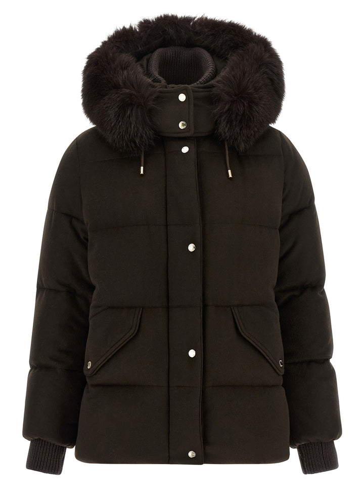 Moorer Attica Puffer Jackets - Brown | 7e8e963c3f17795a51ffa809bcf7f3153da2a376