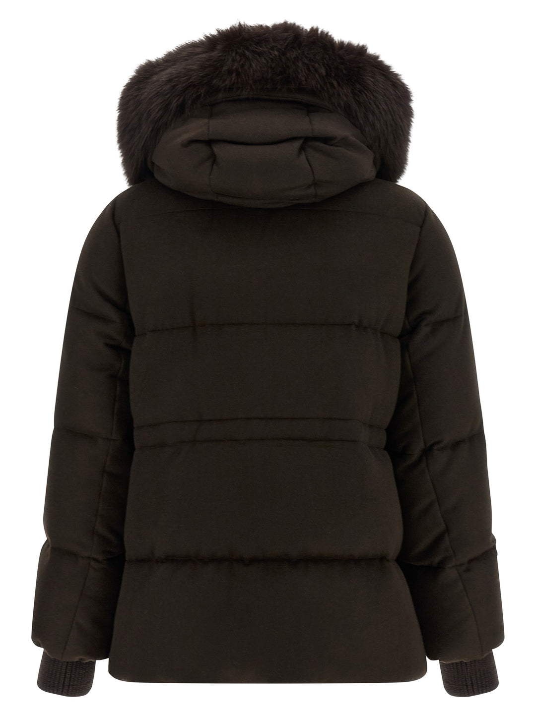 Moorer Attica Puffer Jackets - Brown | 03235220c3609c3918b97e5754fe1215a33a9781