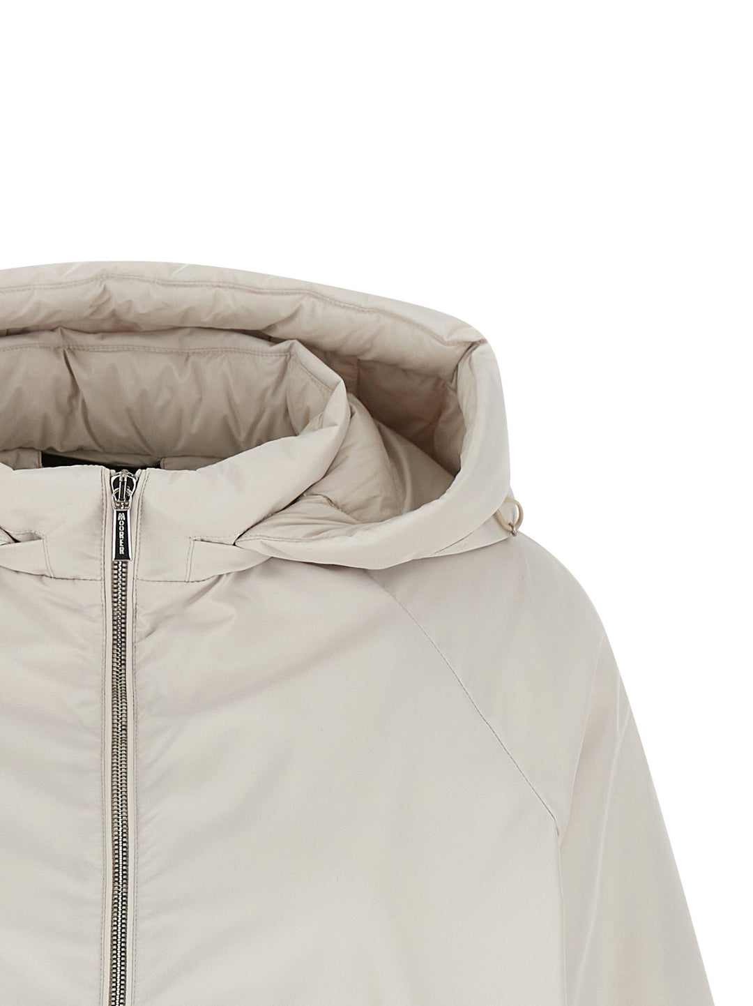 Moorer Soave Puffer Jackets - Beige | 6cb578e76a92e00456a125bf551595cf41e7b5de
