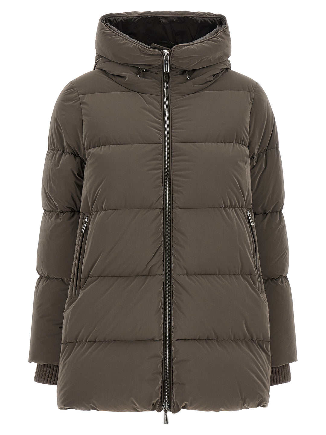 Moorer Carinzia Puffer Jackets - Brown | 545f2871f3713eef50c58b9175656abcdbe073ad