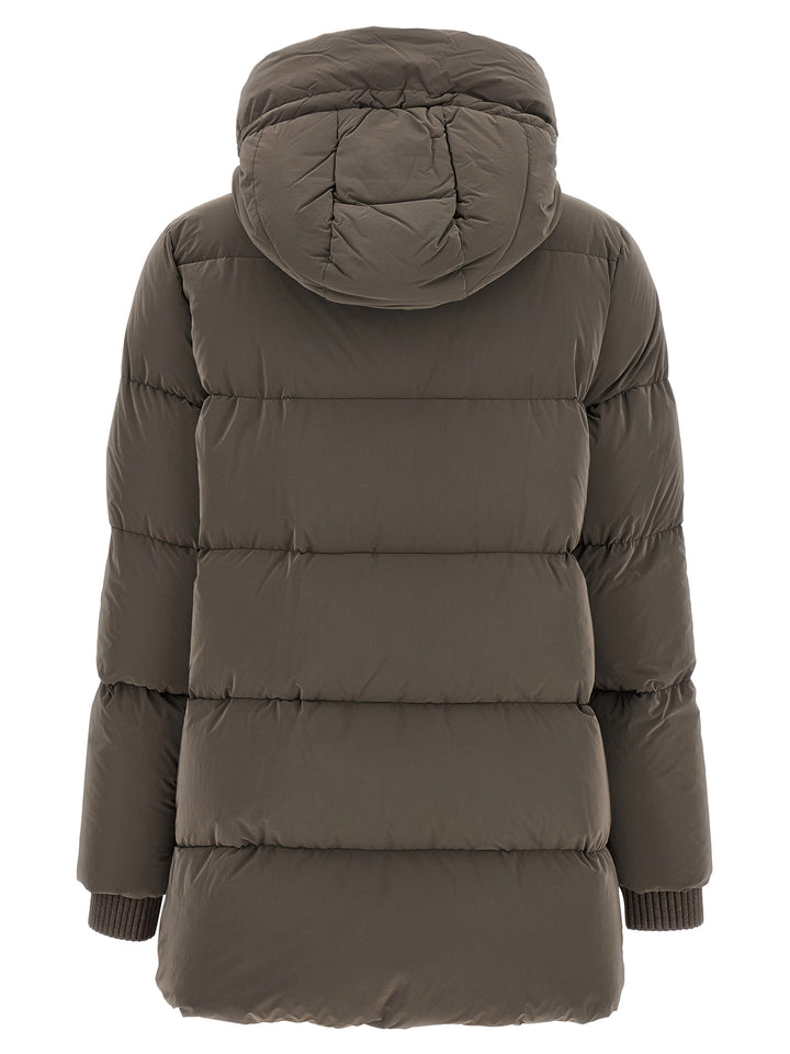 Moorer Carinzia Puffer Jackets - Brown | 6ff40f882edd3902ba9ed5f7001664398b42d2d2
