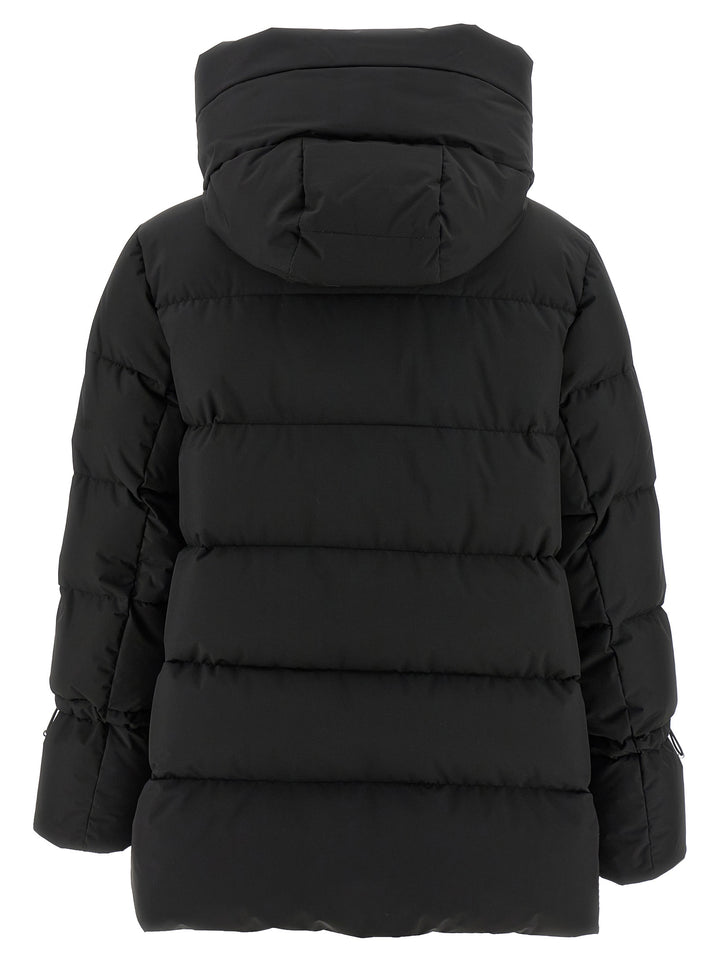 Moorer Gadia Puffer Jackets - Black | 7e5761c3af8e2991e01a49ff83e1f9ddaed104a1