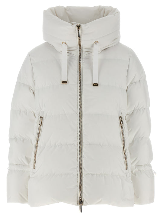 Gadia Puffer Jackets White