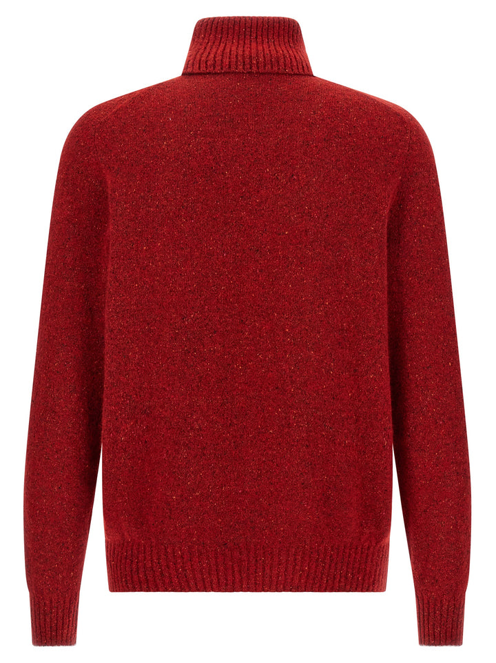 Brunello Cucinelli High Neck Sweater Sweaters and Cardigans - Red | 5aa74286c6e70d0281d11763995b4f1949cdd9de